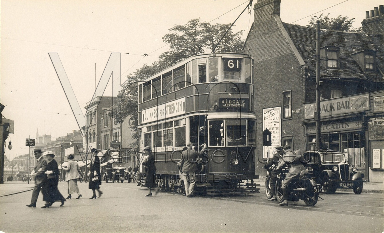 High Road Leytonstone opposite the Green Man Pub Waltham Forest Borough PhotosWaltham Forest